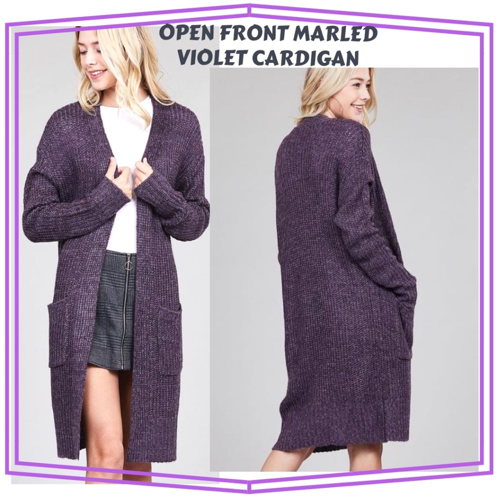 Violet Long Cardigan
